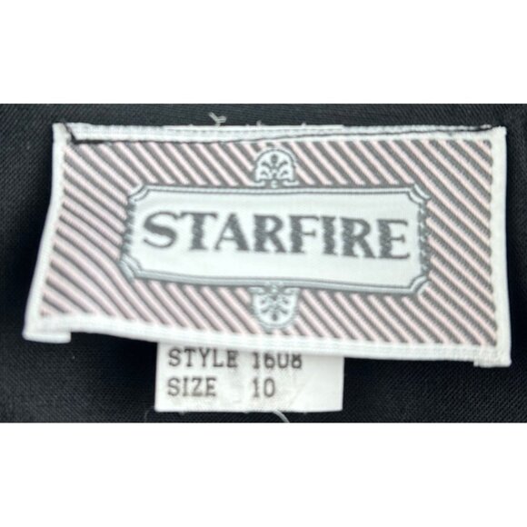 Vintage Starfire Novelty Cafe Scene Bomber Wearable Art Jacket Made in USA Sz 10 - Picture 3 of 9